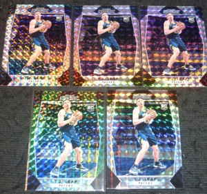 (5) 2017-18 Panini Prizm Mosaic TJ LEAF #74 GREEN + SILVER REFRACTOR LOT - Picture 1 of 1
