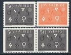 1180 - Sweden 1963 - Engineering Skill and Industry - MNH Set