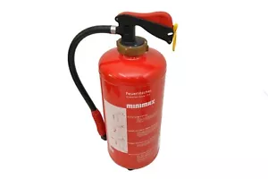 Minimax fire extinguisher 9 liter water foam fire class A ex. Bundeswehr - Picture 1 of 8