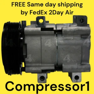 AC Compressor Fits Ford Mustang 3.8L 1994-2004 - Picture 1 of 2