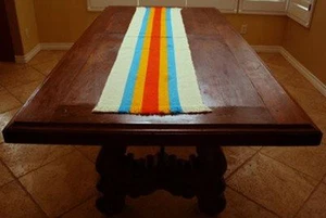 Multicolored Mexican Table Runner 69" x 14.5" - Picture 1 of 1