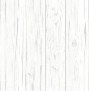 Inhome NH3551 Barnwood Peel Stick Wallpaper, White & Off-White - Picture 1 of 7