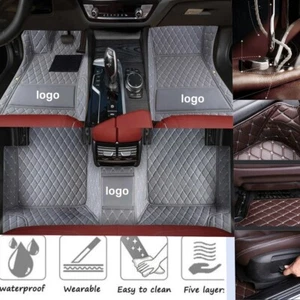For Toyota Prius Car Floor Mats Auto Liner Carpets Waterproof Custom Front Rear - Picture 1 of 29