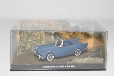 B5 1:43 UNIVERSAL HOBBY JAMES BOND 007 SUNBEAM ALPINE DR NO MIB - Immagine 1 di 4