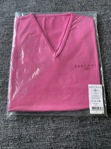 Vintage YSL Yves Saint Laurent Baby Doll Paris T-Shirt Damen Größe M Selten - Bild 1 von 5
