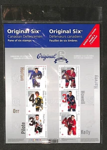 Canada - 2786 - NHL Original Six - Sheet in Post Office Sealed Pack - 2014 - Picture 1 of 1