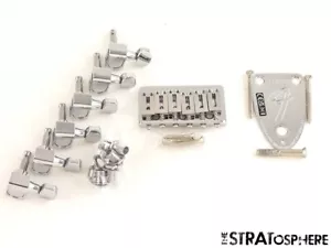 Fender American Vintage II 1975 AV II Tele Deluxe HARDWARE SET, Bridge Tuners - Picture 1 of 1
