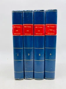 BOILEAU. Oeuvres de Boileau avec un nouveau commentaire par M. Amar. 1824 - Picture 1 of 11
