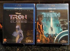 Tron Original & Tron Legacy (Blu-ray/Dvd, 2011, 2-Disc Set, Special Edition) New