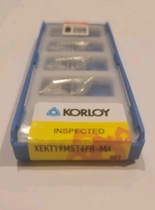 XEKT19M516FR-MA H01 - KORLOY - 5 INSERTOS - NUEVO - STOCK EE. UU. - 1-03-013573 - Imagen 1 de 1