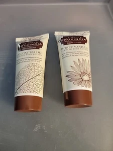 La Bella Provincia Coconut Lime + Honey Vanilla Scented Body Lotion 3.5 Oz Each - Picture 1 of 6