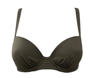 Parte superior de bikini forrada Triumph 4 años estilo 13 sólido 70B 70C 90E 90F NUEVO - Imagen 1 de 3