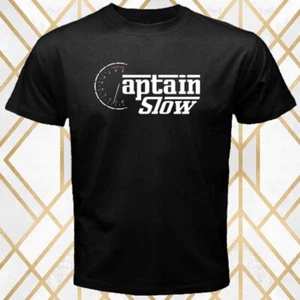 Camiseta negra Captain Slow TV Show para hombre talla S - 3XL - Imagen 1 de 1