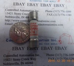 Fusible/fusibles Gould Shawmut ATM2/ATM-2 - Imagen 1 de 2