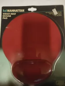 Tappetino Mouse Rosso Con Poggia polsi - Foto 1 di 2