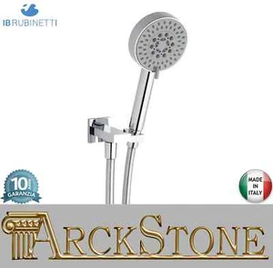 We Are Ib SHOWER&CO Duplex Presa Quadra Doccetta Tonda Monogetto Ottone Cromato - Foto 1 di 3