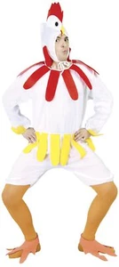 S.L. Weißes Huhn-Kostüm für Erwachsene - Bild 1 von 7