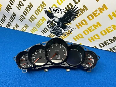 2010 - 2012 PORSCHE PANAMERA DASH INSTRUMENT CLUSTER GAUGE SPEEDOMETER OEM 107k - Image 1 of 4