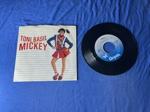 CHRYSALIS Record Picture Sleeve 45 rpm TONI BASIL Mickey - Picture 1 of 2
