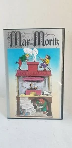 MAX UND MORITZ VHS - JUNGER VIDEO EDITION - free shipping - RARE!!! - Foto 1 di 6