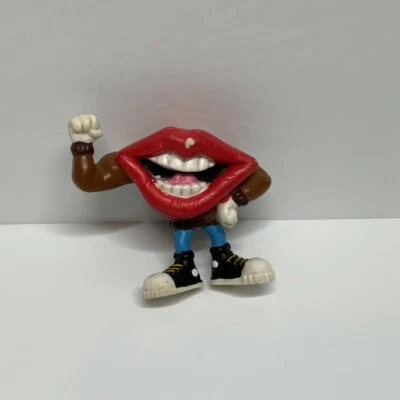 Винтажная игрушечная фигурка 1989 Tang Trio Hot Lips копье из ПВХ General Foods Applause - Изображение 1 из 4