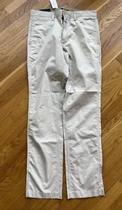 Pantalone chino uomo Banana Republic Aiden Sim Fit sabbia taglia 31X32 NUOVO - Foto 1 di 8