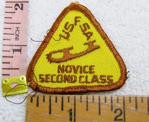 USFSA Novice Second Class U.S. Eiskunstlaufverein Patch - Bild 1 von 2