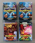 Lot de 4 ponts DC/Marvel OverPower CCG 1995/1996 Fleer Mutants Unite/Deadly Foes