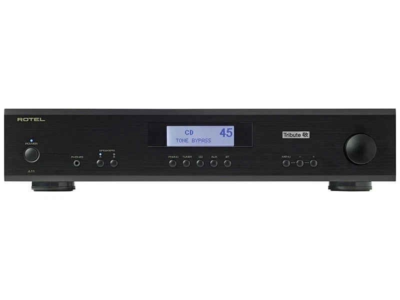 ROTEL A 11 TRIBUTE BLACK AMPLIFICATORE INTEGRATO NUOVO GARANZIA UFFICIALE - Immagine 1 di 1