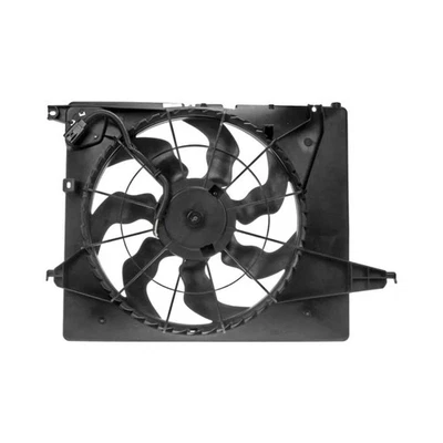 Ventilador de radiador para Hyundai Santa Fe XL 2013-2018 | Hoja de plástico y fibra de vidrio Foto 1 de 4