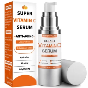 Super Vitamin C Serum for Women over 70: All-In-One Hydrating Anti-Aging Formula - Picture 1 of 11