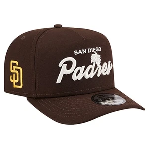 Men's New Era Brown San Diego Padres Local Play A-Frame 9FIFTY Snapback Hat - Picture 1 of 5