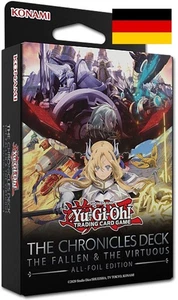 Yu-Gi-Oh! The Chronicles Deck The Fallen & The Virtuous 1. Auflage (DE) - Bild 1 von 1
