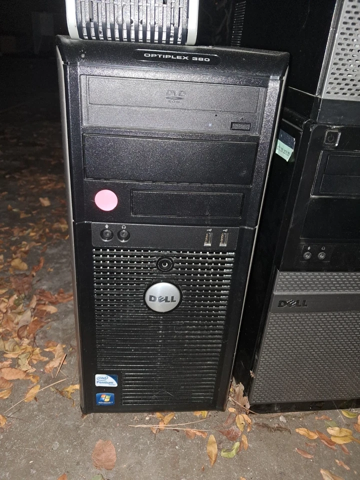 Dell Optiplex 380 Windows 7 Intel Pentium CPU NO HDD From working environment - Image 1 of 1