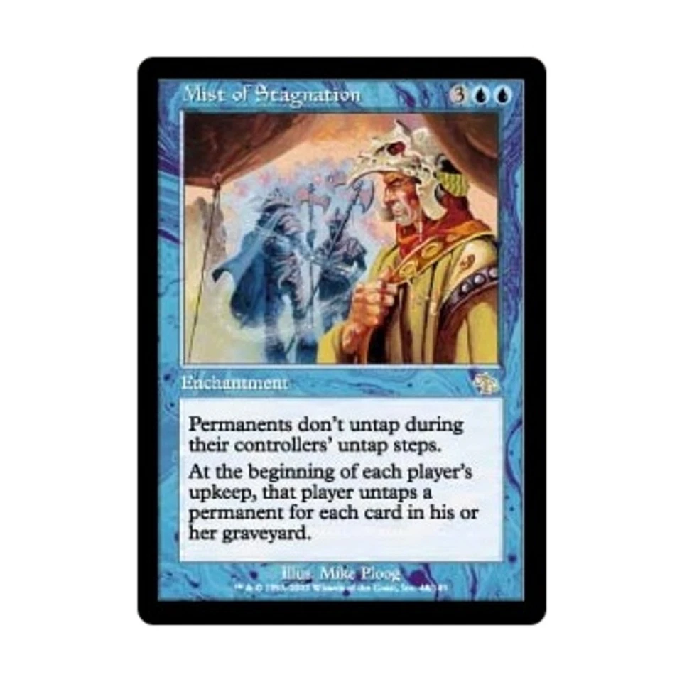 WOTC MtG Judgment Mist of Stagnation (R) (Foil) EX - Image 1 of 1