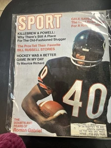 1969 Sport Magazine November Gale Sayers Cover - Picture 1 of 1