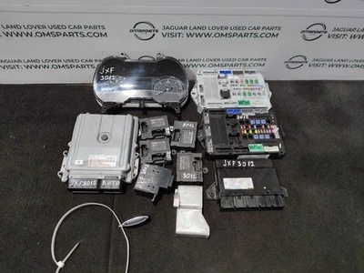 JAGUAR XF X250 3.0 DIESEL AUTOMATIC ENGINE ECU KIT CX23-12C520-PA - Image 1 of 4