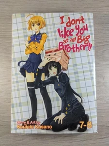 I Don't Like You At All Big Brother! Vol 7-8 Kusano Kouichi Manga Paperback Book - Imagen 1 de 9