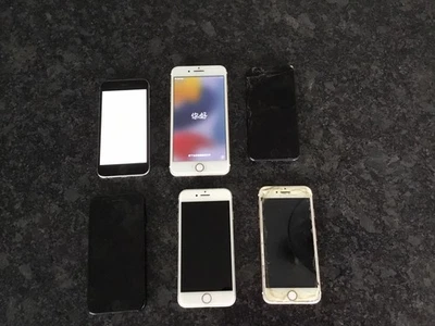 smart phone spare and repairs job lotx6, iPhone 7plus,iPhone 6s,iphone7 - Image 1 of 3