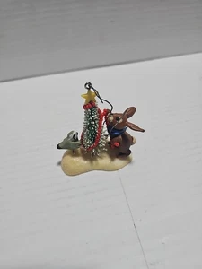 1980 Hallmark Keepsake ornament Tree Trimmers Collection The Animals' Christmas - Picture 1 of 2