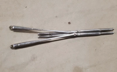 1960-64 Dodge/Plymouth/Chrysler Windshield Wiper Arms Shiny stainless 16-Inch - Image 1 of 4