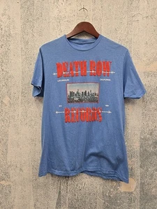 Death Row Records Herren T-Shirt L blau Ripple Junction Graphic Tee LA Skyline - Bild 1 von 7