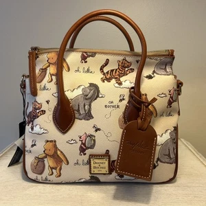 NWT 2020 Disney Parks Dooney & Bourke Winnie The Pooh Crossbody Satchel Bag - Picture 1 of 5