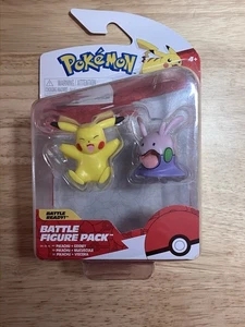 Pokemon Pikachu & Goomy Battle Figure 2 Pack Factory Sealed - Picture 1 of 2
