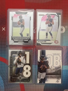 2024 Caleb Williams Rookie Card Lot (4 Karten) - Bild 1 von 2