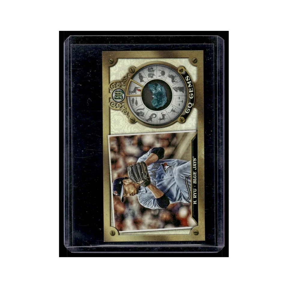 Hyun-Jin Ryu 2022 Topps Gypsy Queen GQ Gems #GGM16 Toronto Blue Jays NM - Image 1 of 3