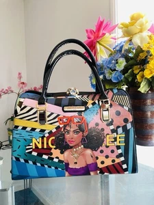 Elegante Bolso de Mano Nicole Lee · Bolso Tipo Boston Grande, Usado Usado en Excelente Condición - Imagen 1 de 9