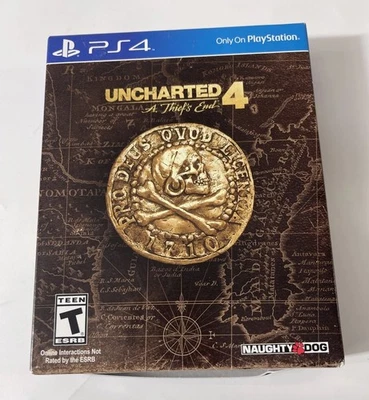 Uncharted 4 A Thief's End Special Limited Edition PlayStation 4 PS4 Sealed - Image 1 of 4