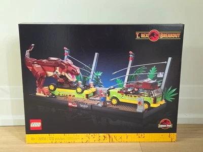 Lego 76956 Jurassic Park T. Rex Breakout | Brand New Sealed | Fast Shipping - Image 1 of 4
