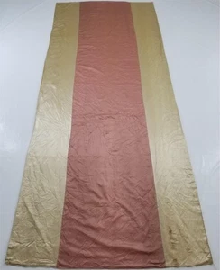 Vintage Silk/Satin Vertical Striped Design Panel 285x116cms - Picture 1 of 12